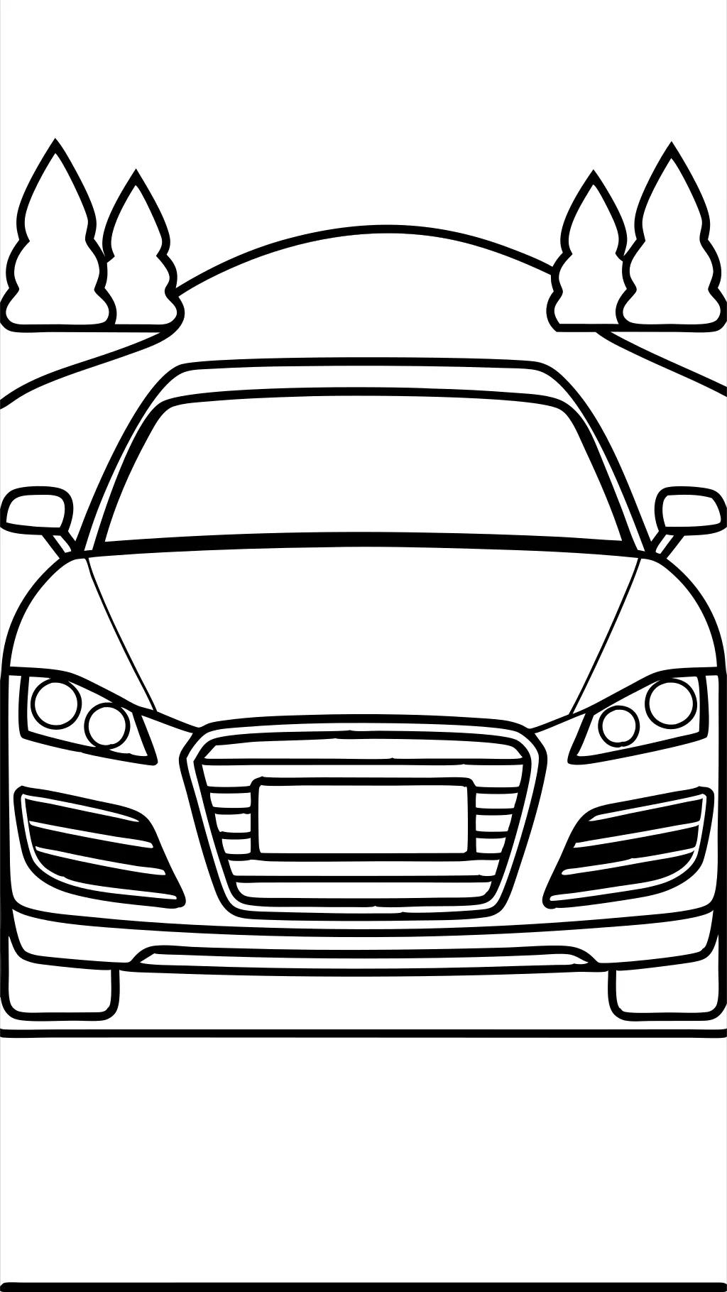 coloriage audi r8